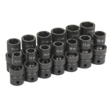 1/2 In. Drive 13 pc. Standard Length Metric Universal Set 1313UM