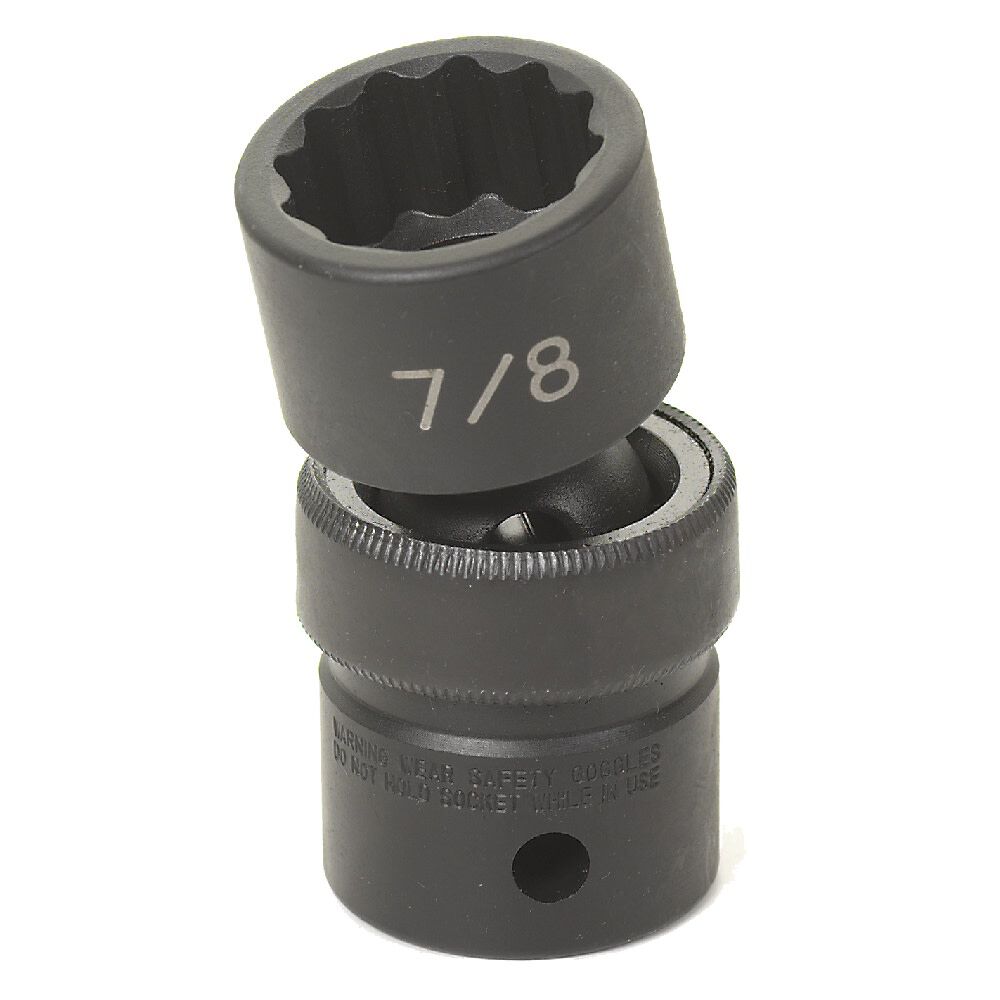 1/2 Inch Drive x 1/2 Inch Standard 12 Point Universal Impact Socket 2116U