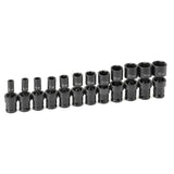 1/4 In. Drive Standard Length Surface Drive Universal Set 9712UM