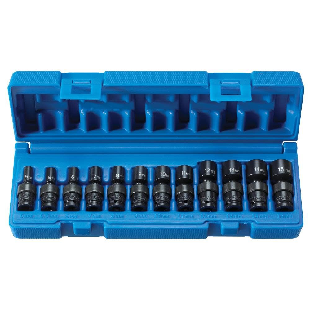 1/4in Drive Standard Length Magnetic Universal Set 9712UMG