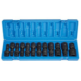 3/8in Drive 12 Piece Semi-Deep SAE Universal Set 1212USD