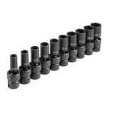 3/8in Drive Semi-Deep Length Universal Set 1210UMSD