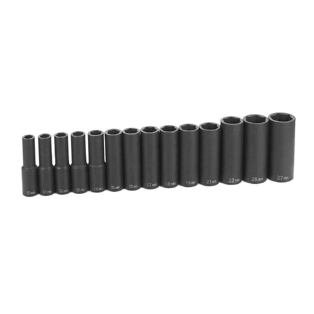 Metric Socket Set 3/8in Drive Deep 10pc 1210UMD