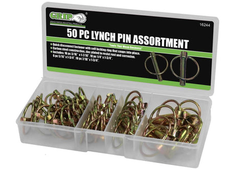 On Tools 50 Piece Lynch Pin Assortment 16244