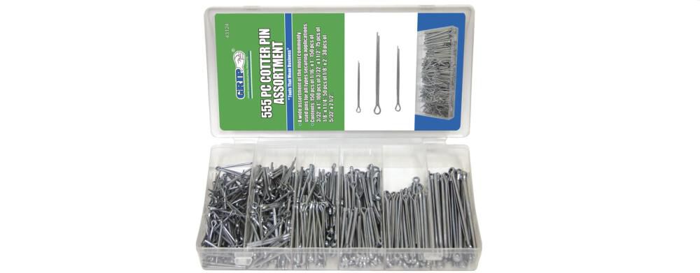 555 Piece Cotter Pin Assortment 43124