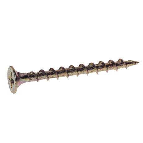 1-5/8 Inch Length Zinc Cabinet & Woodworking Screw GS158