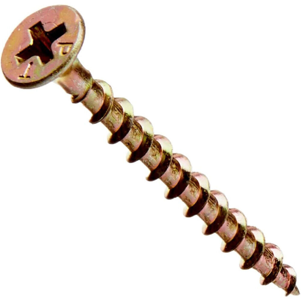 1-5/8 Inch Length Zinc Cabinet & Woodworking Screw GS158