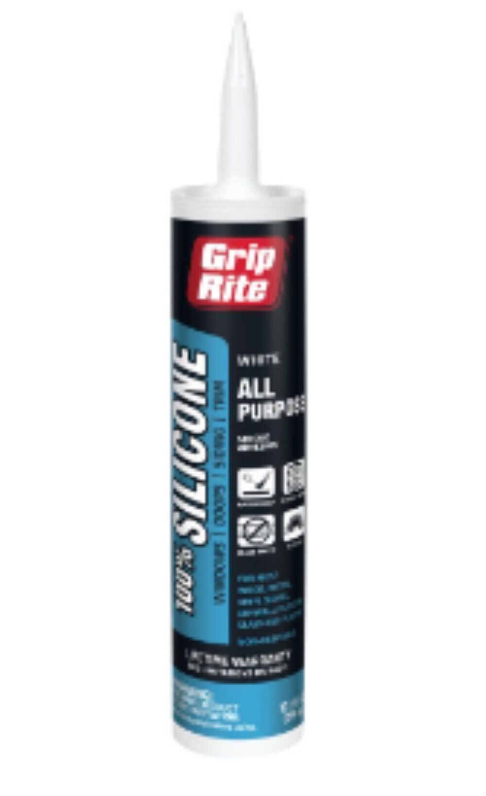 All Purpose Silicone Caulk Clear GRSILC365