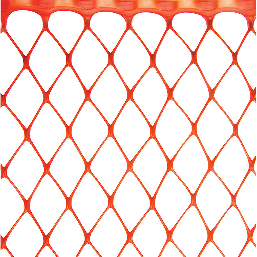 Barrier Fence Diamond Grid 4 Ft. x 100 Ft. Orange BFD4100GR