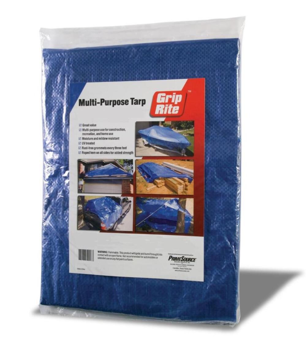 Economy Duty Blue Tarp - 10 x 12 Ft. TARP1012