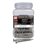 PrimeGuard Max Deck Screws Stainless 2in Star Drive Head 88 Screws MAXS68125S