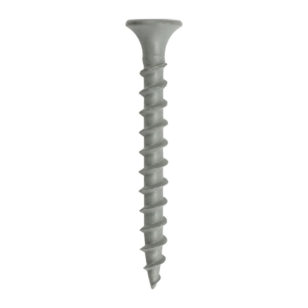 PrimeGuard Ten PrimeGuard Ten 5lb Deck Screw 1-5/8 in Gray Phillips Drive Head PTN158S5