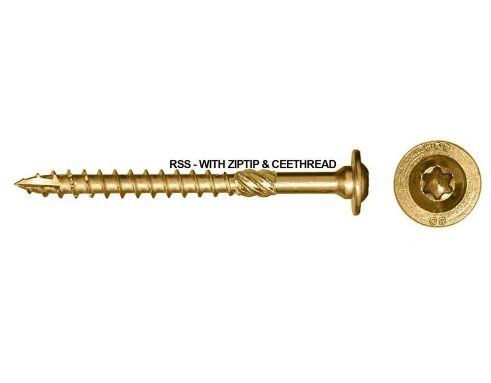 5/16 In. x 3-1/8 In. RSS Rugged Structural Screw 10221