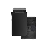 Life Wallet Midnight Black Black Leather WLT1-301