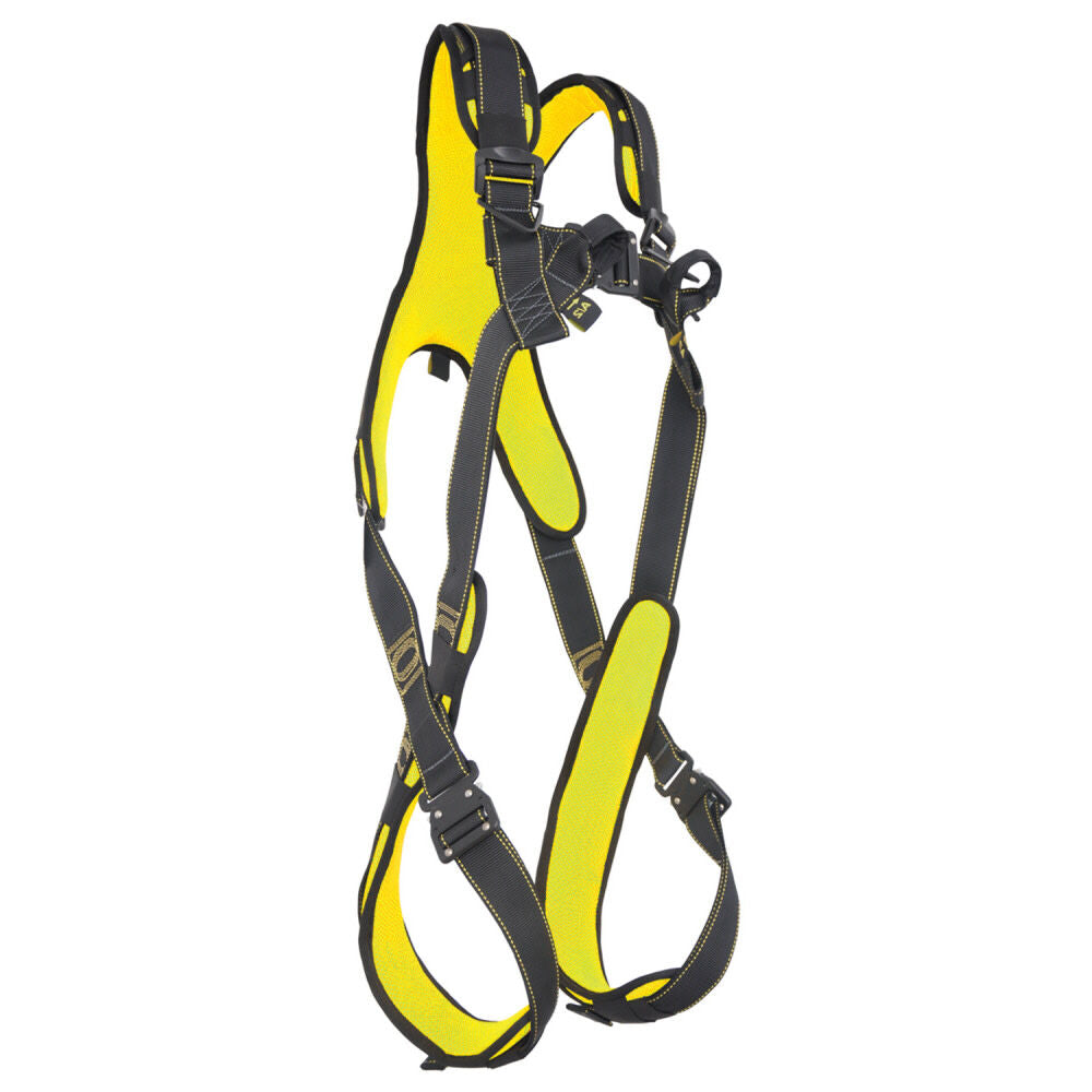 Cyclone Harness Black/Yellow QC Chest / QC Leg / No Waist Belt / Non Construction M-L 21046