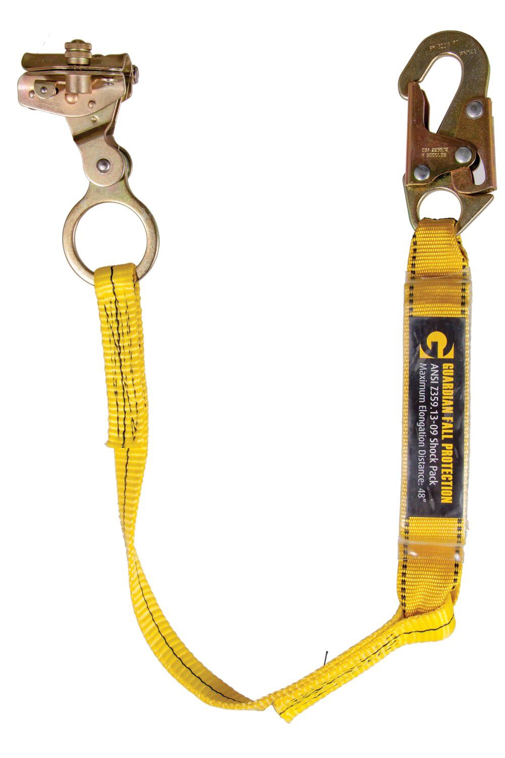 Rope Grab with Attached 3' Shock Absorbing Lanyard 1503