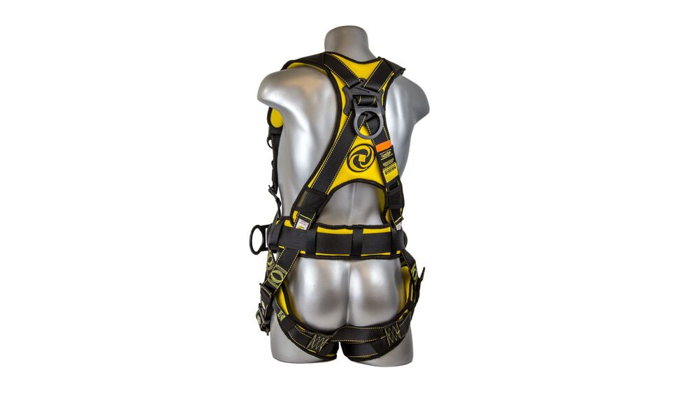 X-Large Cyclone Construction Harness - Black/Yellow 21031