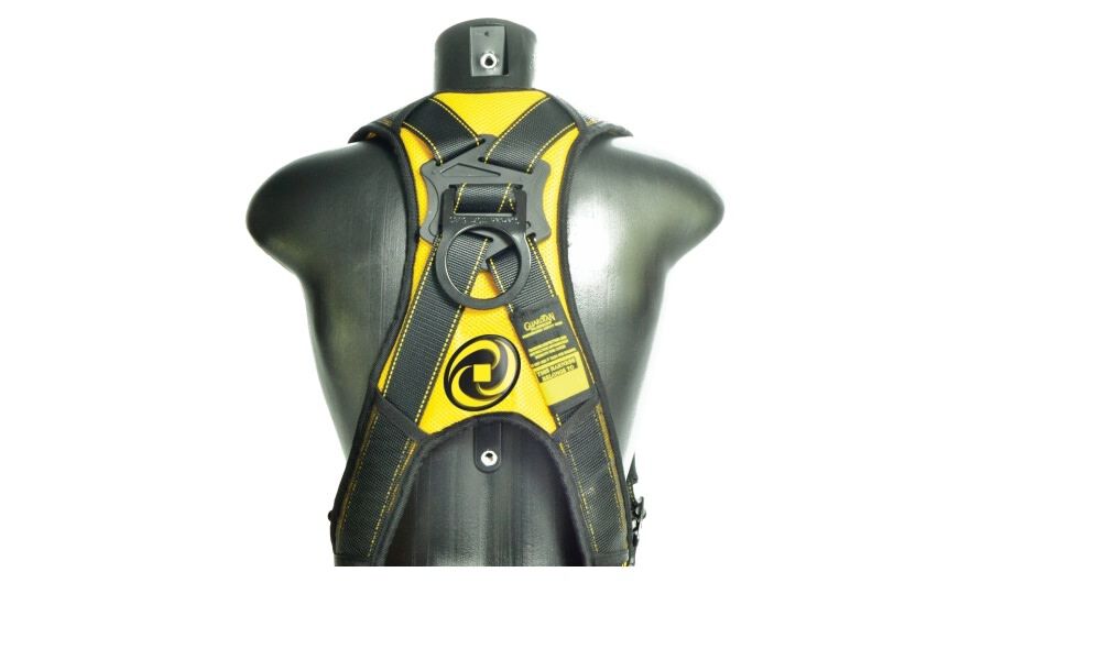 X-Large Cyclone Construction Harness - Black/Yellow 21031