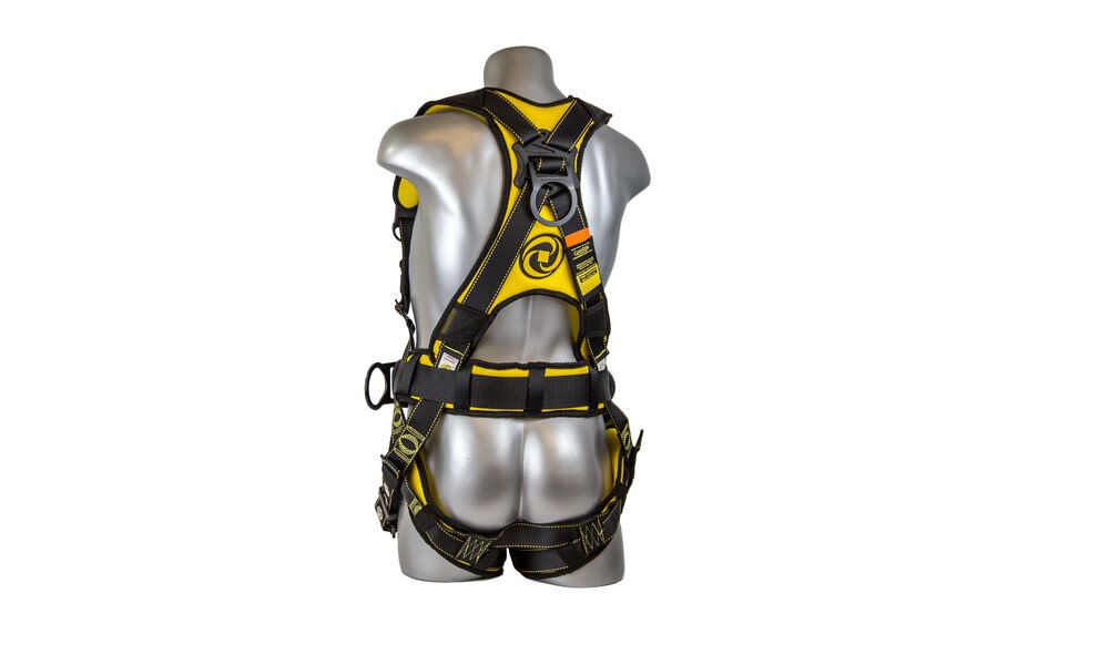 XX-Large Cyclone Construction Harness - Black/Yellow 21032