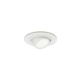 4in White Recessed Light Adjustable Eyeball Trim 3429545