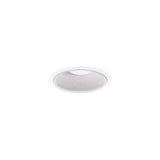 6in Matte White Plastic Phenolic Coilex Baffle Trim 3037462