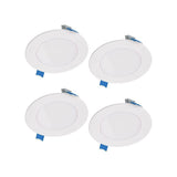 Downlight 4in Matte White 10.1W 650 Lumen LED 4pk 3008724