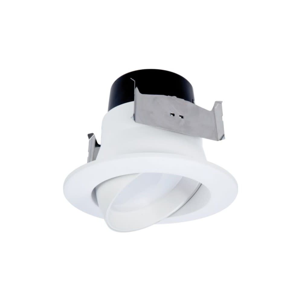 Downlight 4in Matte White 9W 611 Lumen LED Adjustable 3008723