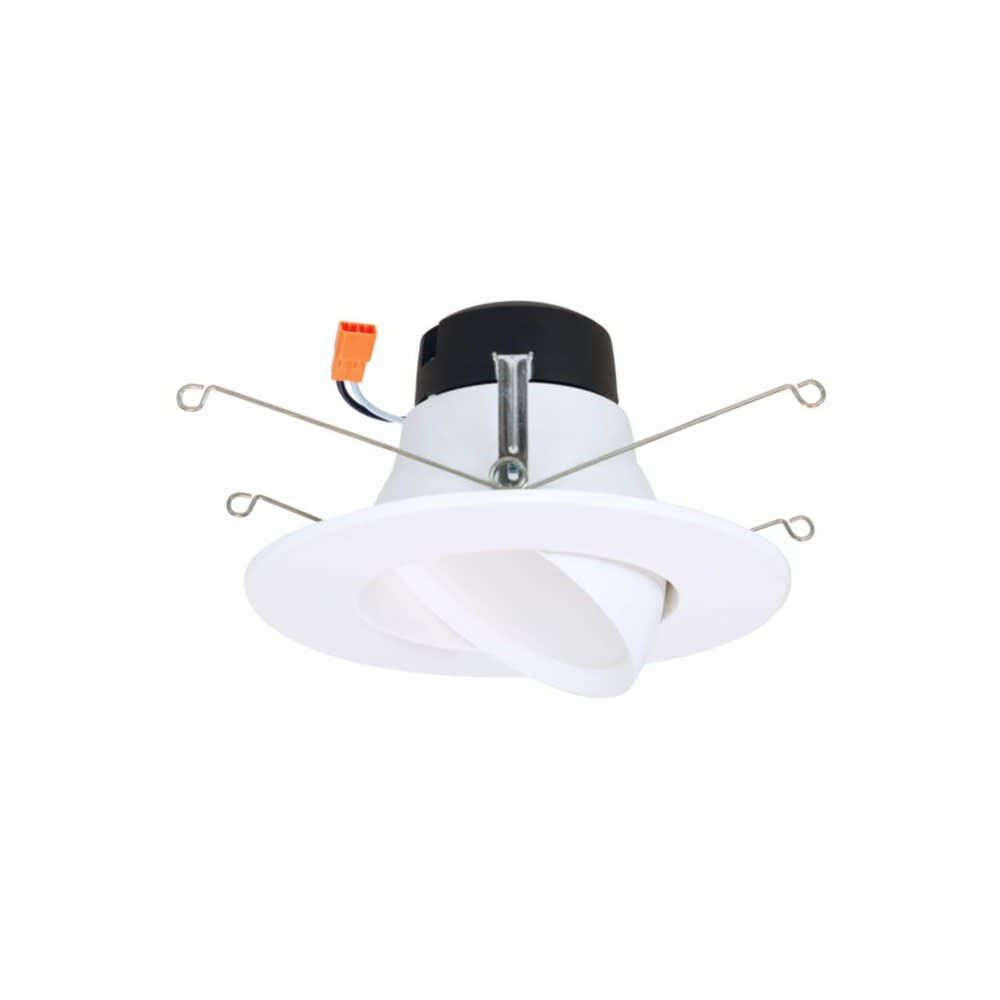 Downlight 5/6in Matte White 9W 632 Lumen LED Adjustable 3008728