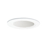 Recessed Coilex Baffle Trim 4in Matte White LED 3037546