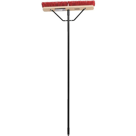 30in Assembled all-purpose dry debris push broom with steel brace 3430A