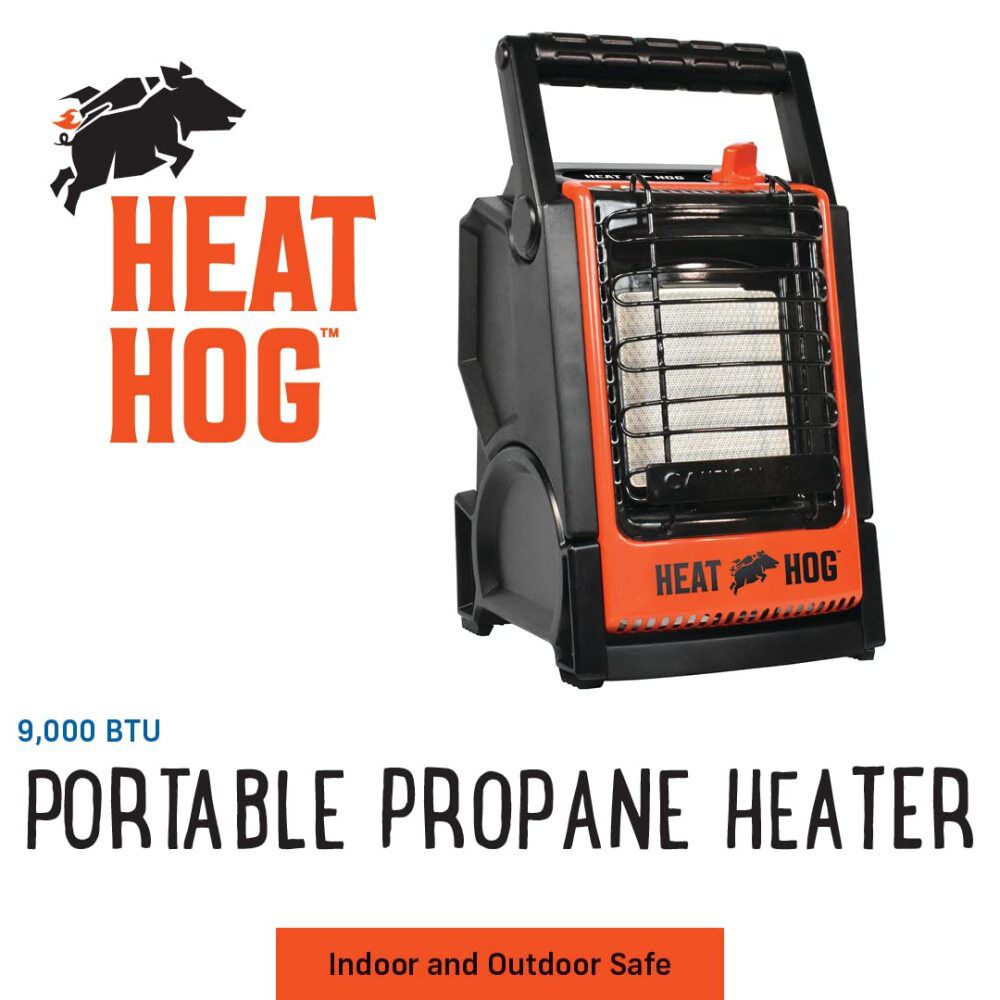 9000 Btu 225 Sq-Ft. Area Portable Propane Radiant Space Heater HH-09SLN-A