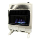 20000 BTU Vent Free Blue Flame Propane Heater with Thermostat and Blower F156031