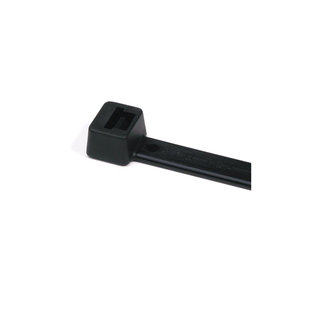 PA66 Black 15 in Long UL Rated Heavy Duty Cable Tie 50qty T120R0K2