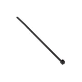 PA66 Black 18 Lbs Tensile 4 in Long UL Rated Cable Tie 100qty T18R0C2