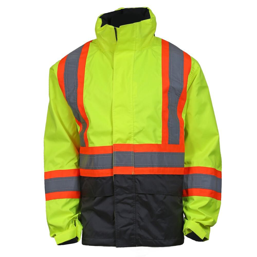 Alta Waterproof Shell Jacket Hi-Vis Yellow 2X 71088-369-2XL