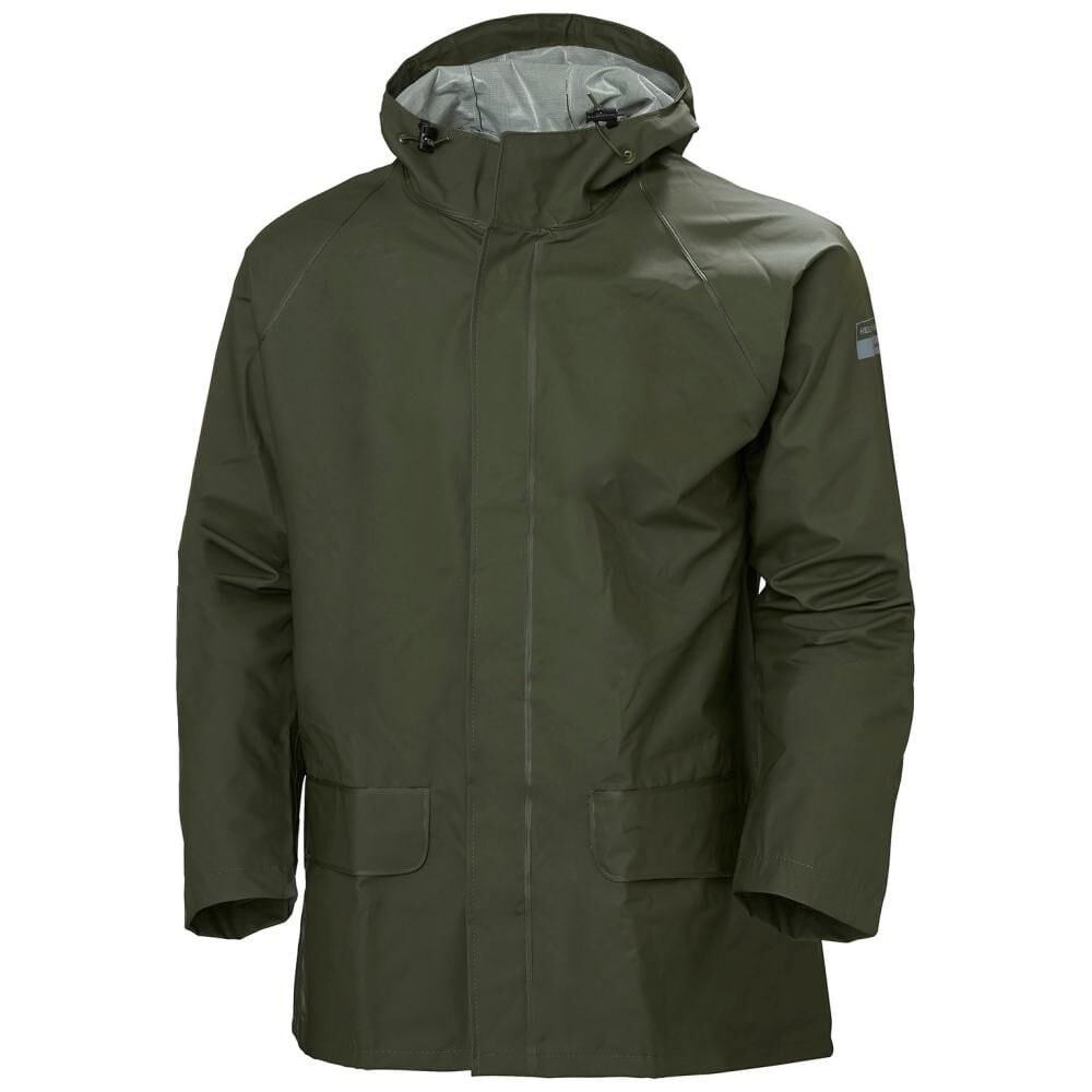Hansen Mandal Rain Jacket Polyester Army Green 3X 70129-480-3XL