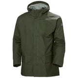 Hansen Mandal Rain Jacket Polyester Army Green 4X 70129-480-4XL