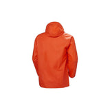 Hansen Mandal Rain Jacket Polyester Dark Orange Small 70129-290-S
