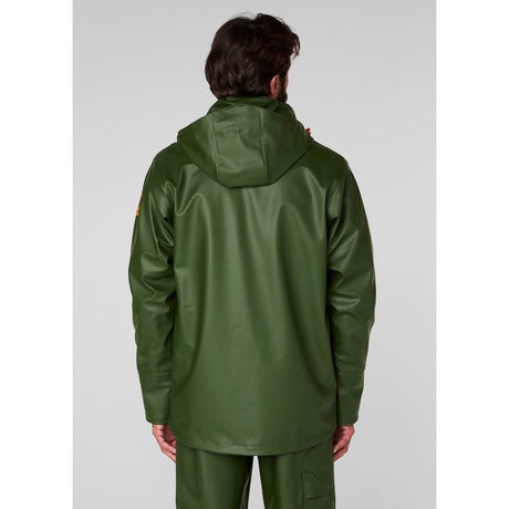 Hansen PU Gale Waterproof Rain Jacket Army Green 2X 70282-480-2XL