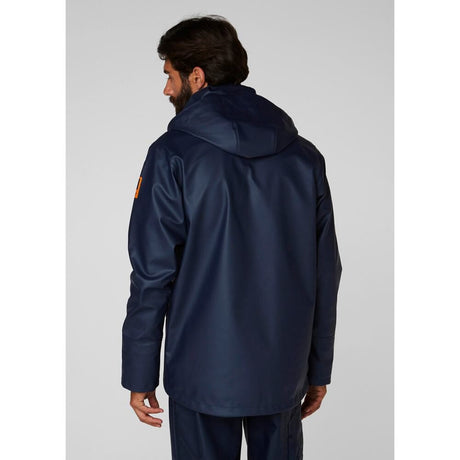 Hansen PU Gale Waterproof Rain Jacket Navy XL 70282-590-XL