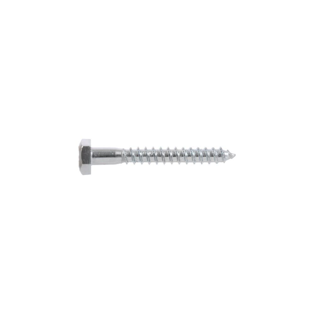 1/2-13 x 1 1/2in Zinc Hex Lag Screw 50pk HF230116