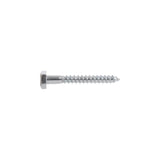 1/2-13 x 3in Zinc Hex Lag Screw 50pk HF230125