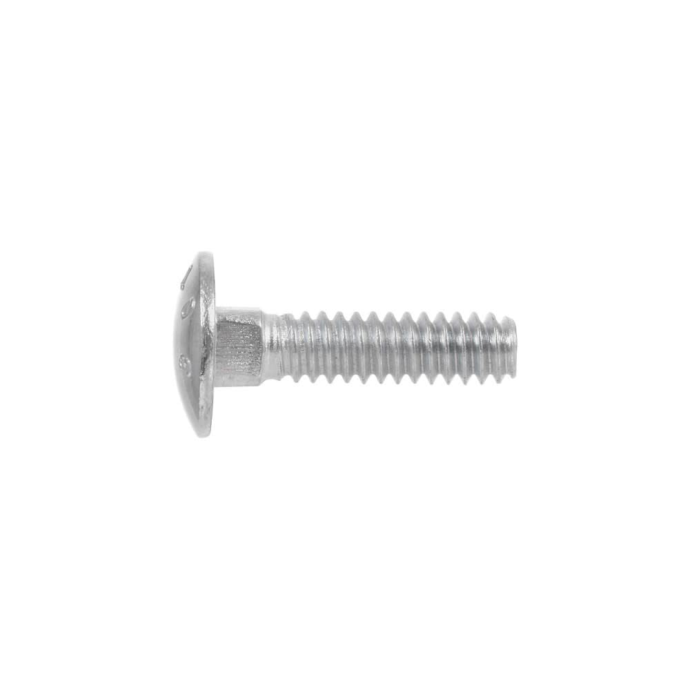 1/2-13 x 8in Zinc Carriage Bolt 25pk HF240342