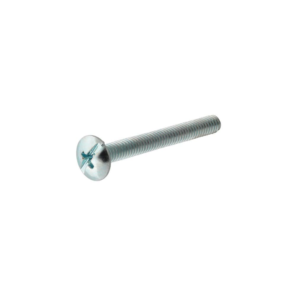 1/4-20 x 1in Zinc Truss Head Combo Drive Machine Screw 100pk HF111865