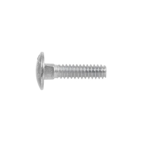 1/4-20 x 4in Zinc Carriage Bolt 100pk HF240048