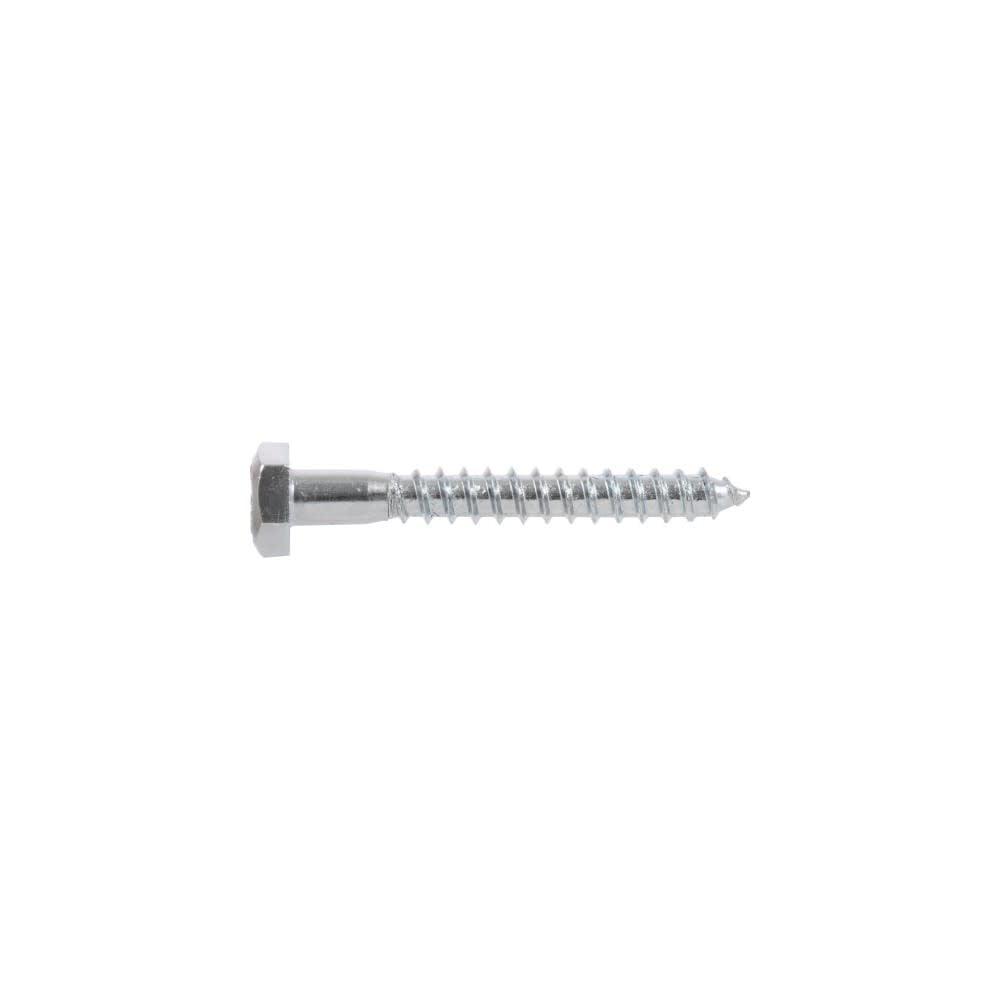 3/8-16 x 2 1/2in Zinc Hex Lag Screw 50pk HF230086