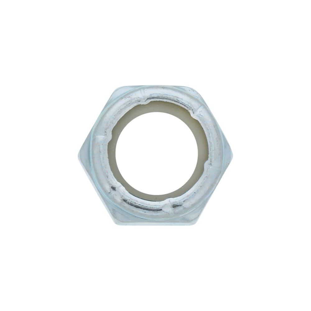 3/8-16in Zinc Plated Nylon Insert Stop Nut 100pk HF180153