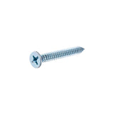 #8 x 2 1/2in Zinc Flat Head Phillips Sheet Metal Screw 100pk HF80197