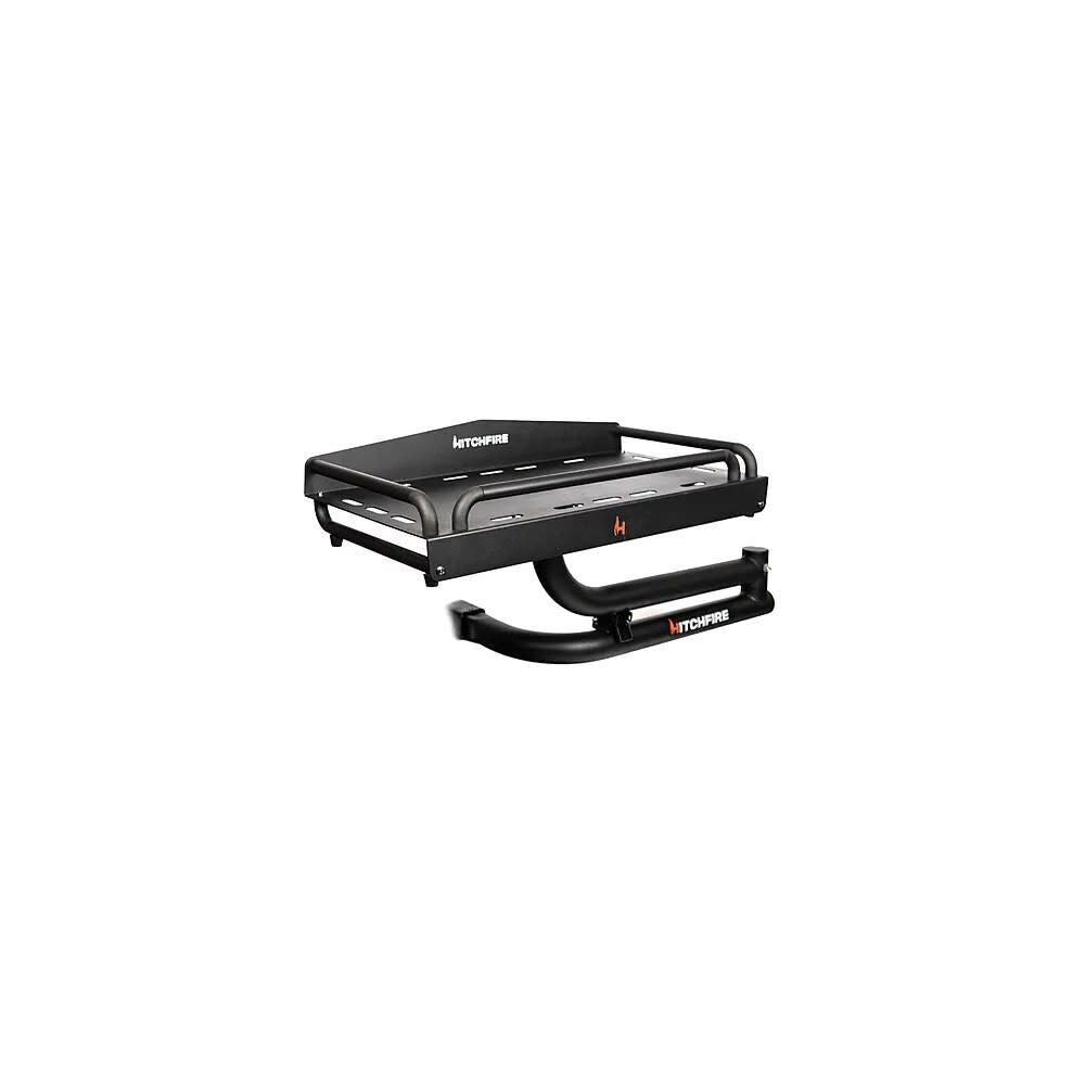 Black Large Driver Side Swing Grill Ledge Platform HFG01LDGSTDRS