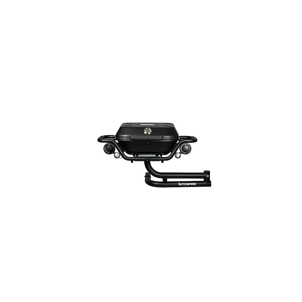 Black Large F-20 Hitch-Mounted Propane Driver Side Gas Grill HFG01F2001DRS